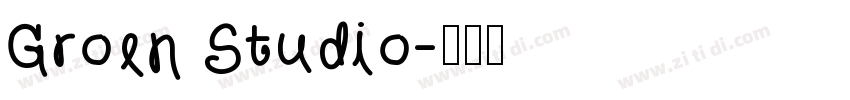 Groen Studio字体转换